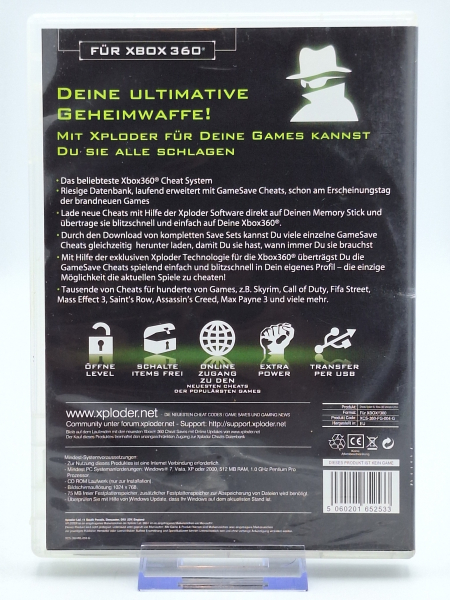 XPLODER Cheat System für Xbox 360